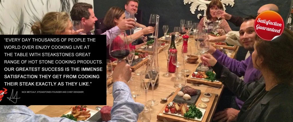 SteakStones - Perfect for Dinner Parties
