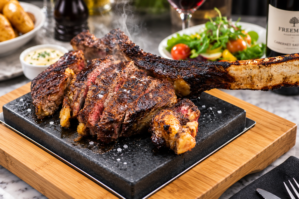 The Sizzling Steak Plate