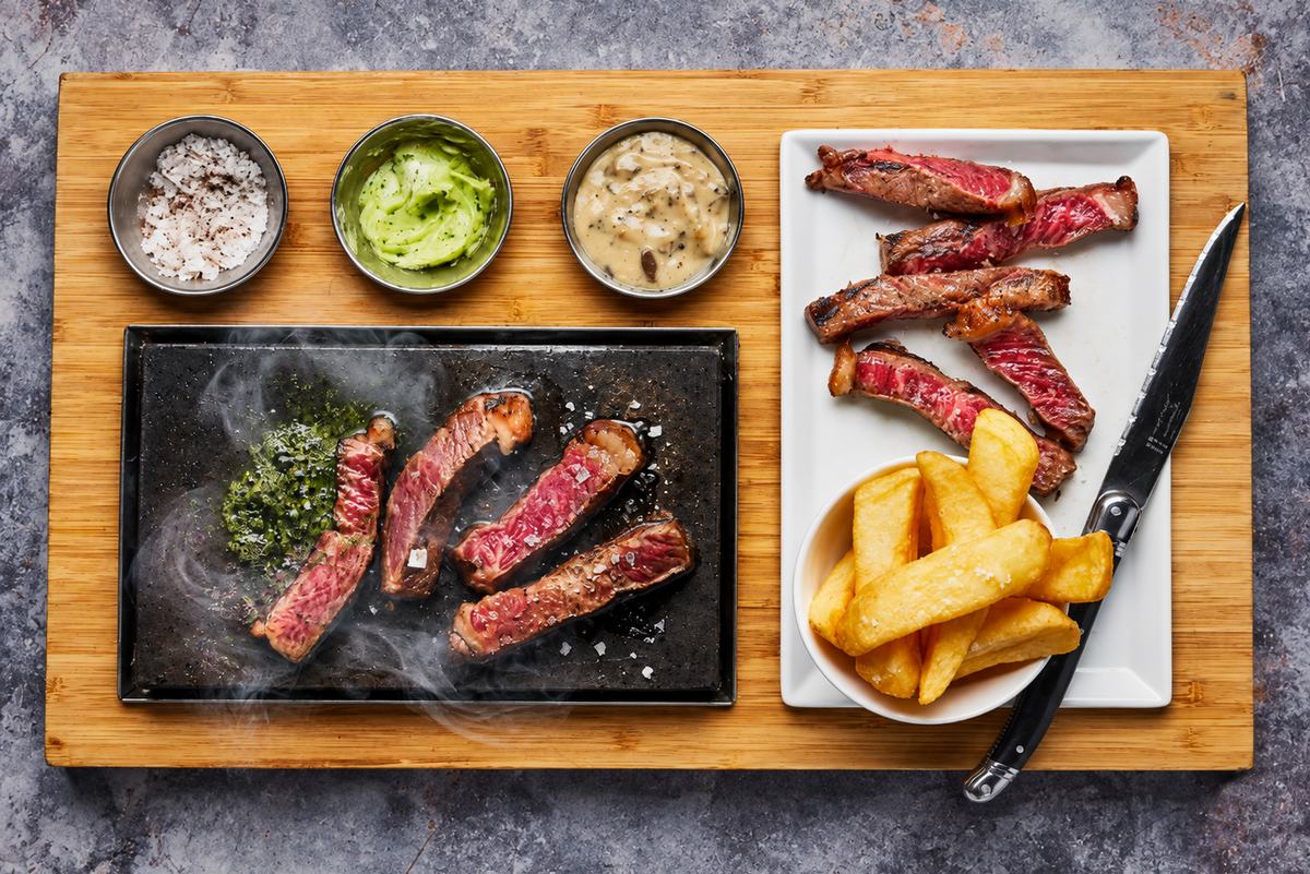 The Sizzling Steak Set