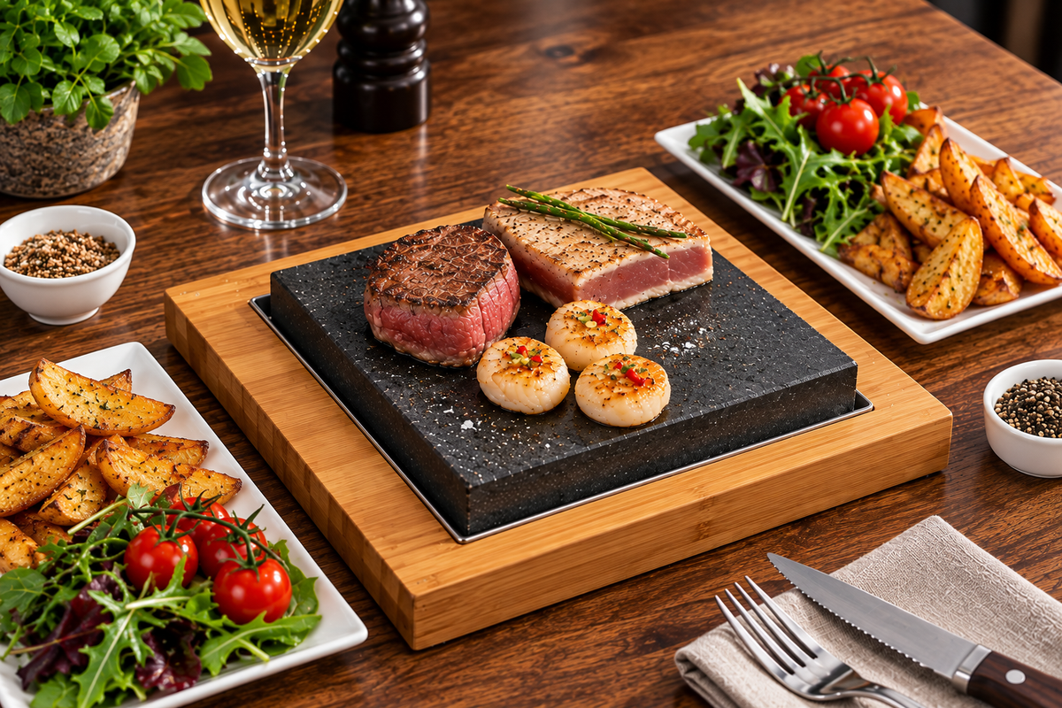 The Sizzling Steak Plate