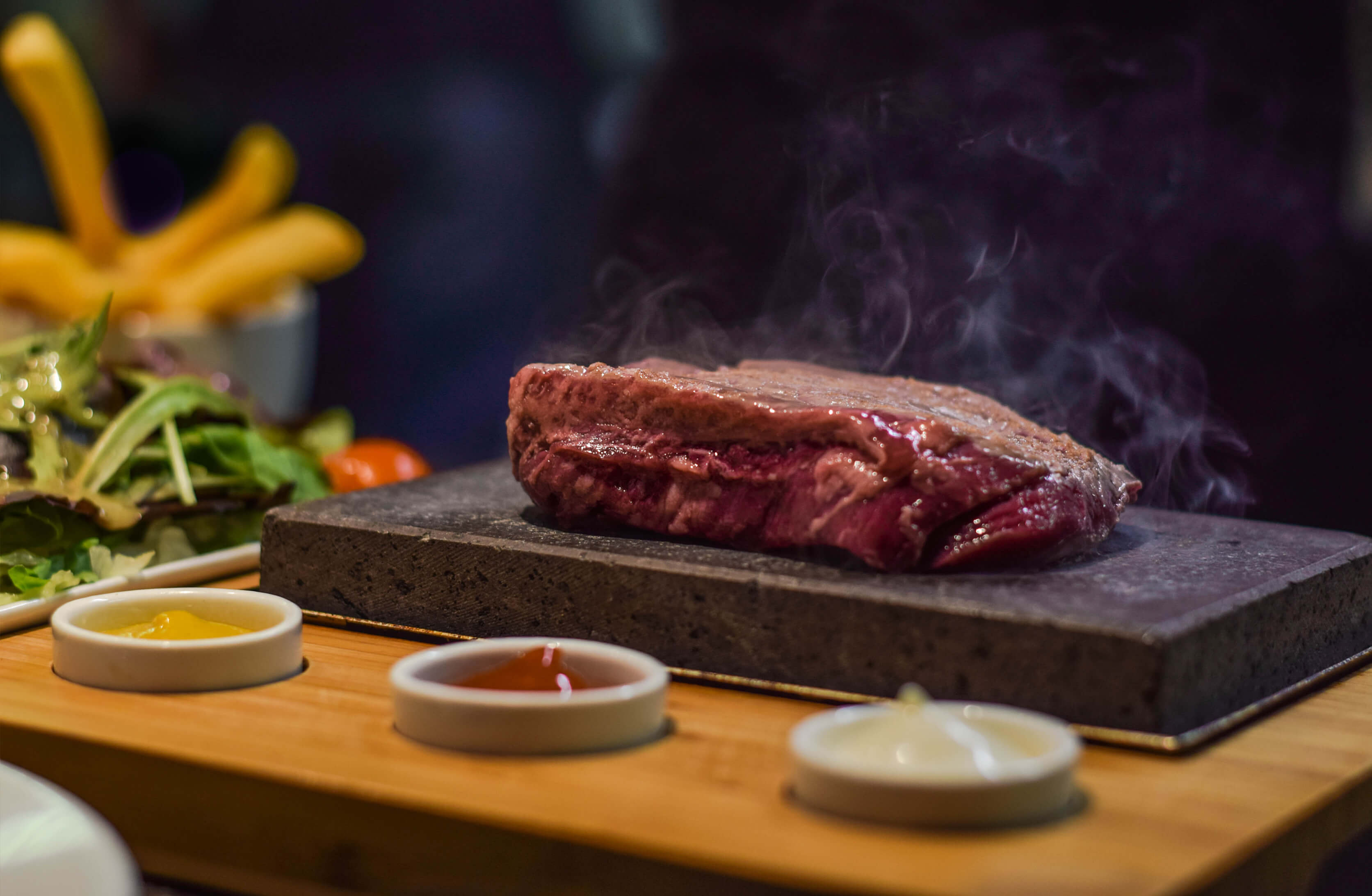 The Sizzling Steak Set